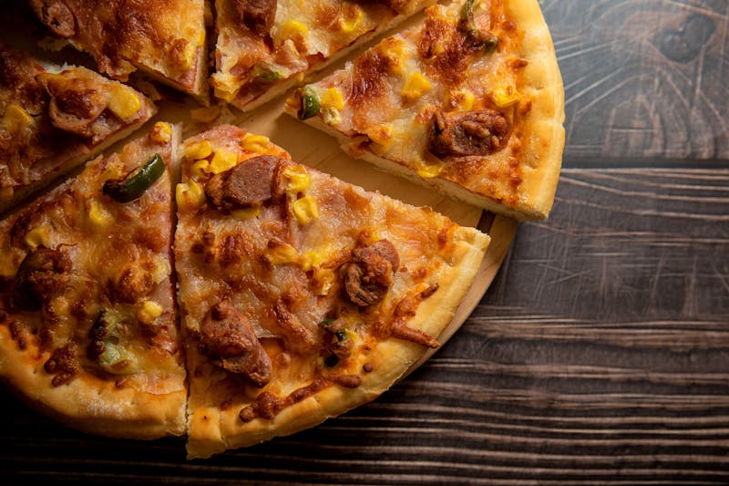 Smoked Brisket Ranch specialty pie with slow-cooked brisket
